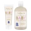 SheaMoisture Baby Wash and Shampoo 21 oz 2 Count – Oat Milk and Rice Water Care with Shea Butter for Sensitive and Dry Skin, Hypoallergenic, Sulfate and Paraben Free, Fragrance Free