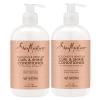 SheaMoisture Curl and Shine Conditioner For Thick, Curly Hair Coconut and Hibiscus Sulfate Free, 13 Fl Oz (Pack of 2)(13 Fl Oz (Pack of 2))
