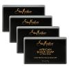 SheaMoisture Face and Body Bar for Oily, Blemish-Prone Skin African Black Soap Paraben Free 3.5 oz 4 Count, facial cleanser(5.5 Ounce (Pack of 4))