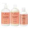 SheaMoisture Moisturize and Define Shampoo, Conditioner and Styling Milk for Curly Hair Care Coconut and Hibiscus with Shea Butter and Coconut Oil