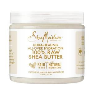 SheaMoisture All-Over Hydration for Ultra-Healing for Dry Skin 100% Raw Shea Butter 11.5 oz(15 Fl Oz (Pack of 1))