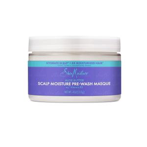 SheaMoisture Aloe Butter & Vitamin B3 Pre-Wash Masque – Boosts Hydration for Moisturized Hair and Scalp 4oz(Hair Masque)