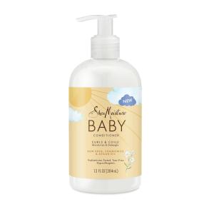 SheaMoisture Baby Conditioner for Curly Hair Raw Shea, Chamomile and Argan Oil Moisturizes and Helps Detangle Delicate Curls and Coils 13 oz(13 Fl Oz (Pack of 1))