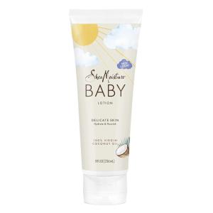 SheaMoisture Baby Lotion 100% Virgin Coconut Oil for Baby Skin Baby Lotion Clear Skin Moisturizer 8 oz(8 Fl Oz (Pack of 1))