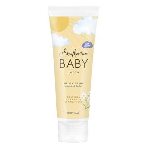 SheaMoisture Baby Lotion for Dry Skin and Clear Skin Raw Shea, Chamomile and Argan Oil with Shea Butter 8 oz(Chamomile)