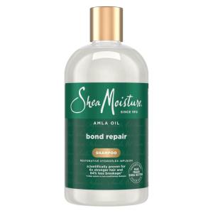 SheaMoisture Bond Repair Shampoo Amla Oil Deeply Cleanses and Removes Build Up to Repair Hair Bonds with Hydroplex Technology and Amla Oil with Restorative HydroPlex Infusion 13fl oz