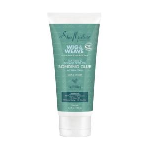 SheaMoisture Bonding Glue Hair Cream for Wig and Weave, Tea Tree and Borage Seed Water-based Hair Product, 6.3 Ounce(6.3 Ounce (Pack of 1))