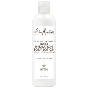 SheaMoisture Daily Hydration Body Lotion Moisturizer 100% Virgin Coconut Oil For All Skin Types Paraben Free 16 oz(13 Fl Oz (Pack of 1))