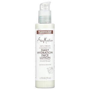 SheaMoisture Daily Hydration Body Lotion Moisturizer 100% Virgin Coconut Oil For All Skin Types Paraben Free 16 oz(3.2 Fl Oz (Pack of 1))