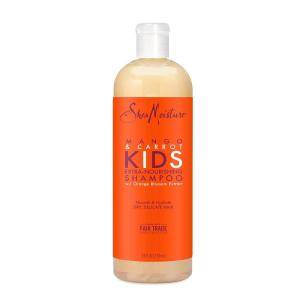 SheaMoisture Extra-Nourishing Shampoo hair care for Kids Mango Carrot with Shea Butter 8 oz(24 Fl Oz (Pack of 1))