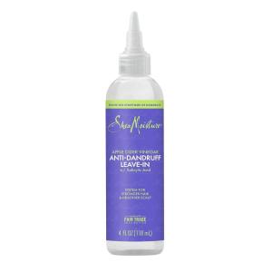 SheaMoisture Hair Care System Anti-Dandruff Leave-In For Stronger Hair & Healthier Scalp Formulated With Apple Cider Vinegar Fair Trade Shea Butter 4oz(Hair Care)