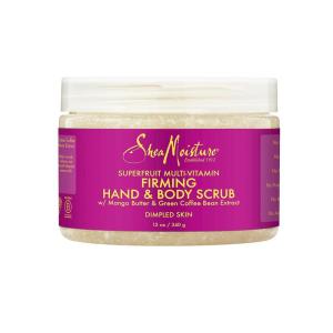 SheaMoisture Hand & Body Exfoliator SuperFruit Complex Exfoliating Scrub for Dry Skin with Shea Butter 12 oz(12 Ounce (Pack of 1))