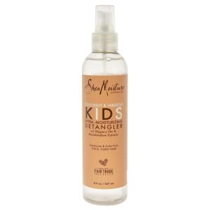 SheaMoisture Kids Extra Moisturizing Detangler Coconut and Hibiscus for Curly Hair Hair Care Product with Shea Butter 8 oz(8 Fl Oz (Pack of 1))