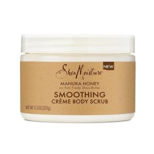 SheaMoisture Smoothing Body Scrub Manuka Honey To Reduce Rough Skin Exfoliating Body Scrub with Fair Trade Shea Butter 11.3 oz(11.3 Ounce (Pack of 1))