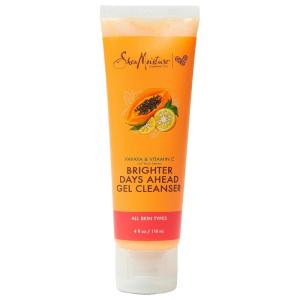Sheamoisture Gel Cleanser For Dull, Uneven Skin Tone Papaya and Vitamin C Face Cleanser For Uneven Skin Tone 4 oz(4 Fl Oz (Pack of 1))