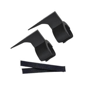The Braid Aid Adjustable Parting Tool – Stitch Braiding Aid, Lightweight Hair Separating Comb for All Hair Types – Black(Pack of 2)