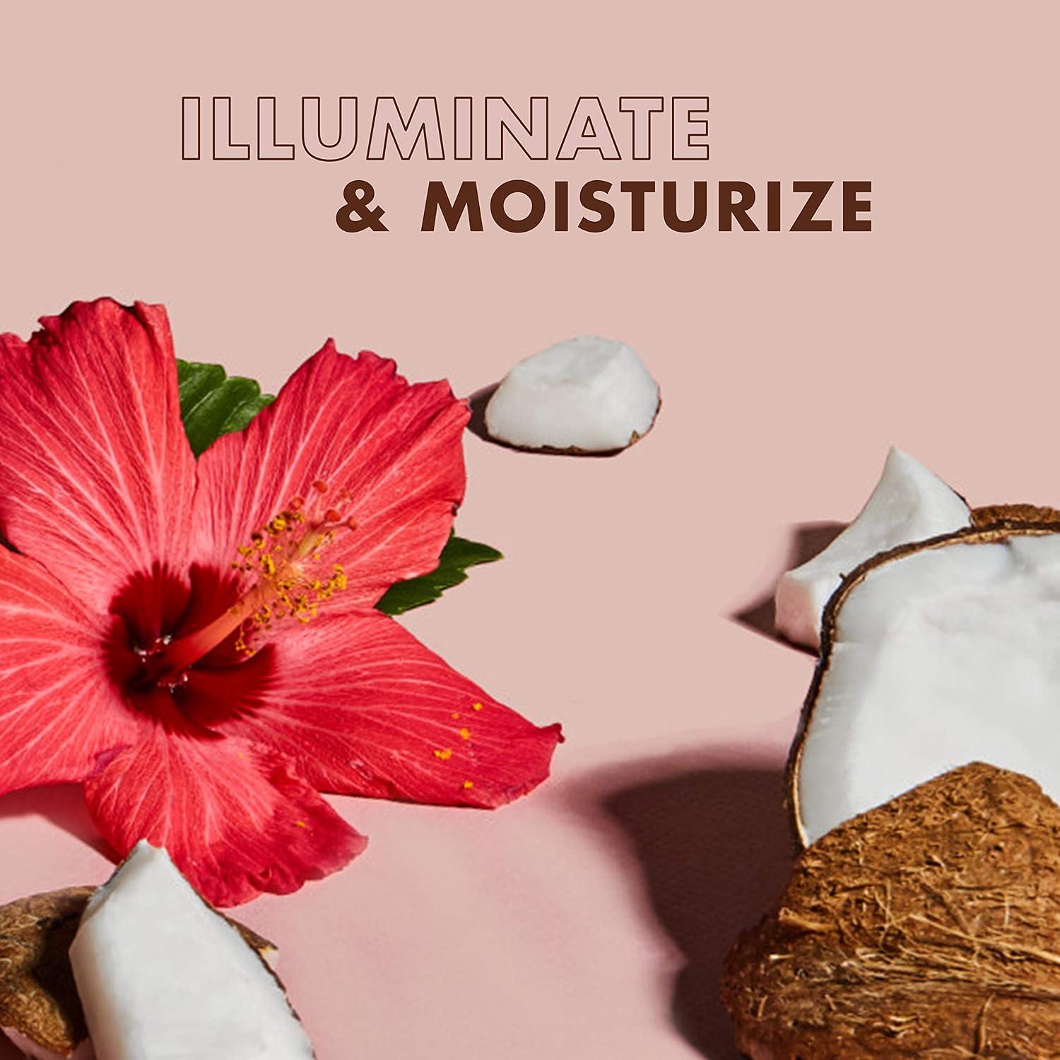 imageSheaMoisture Bath and Body Kit for Dry Skin Coconut and Hibiscus Illuminating Skin Care 3 Count