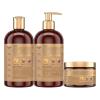 SheaMoisture Hydrate & Replenish Shampoo, Conditioner and Hair Masque 3 Count Manuka Honey & Marfura Oil for Curly Hair Deep Conditioning Hair Treatment to Hydrate and Replenish Hair