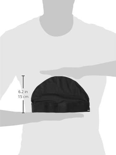 imageRoyalty Headwear Silky Wave Cap for 360 540 ampamp 720 Waves Soft Breathable Durag Skull Cap Beanie for MenBlack