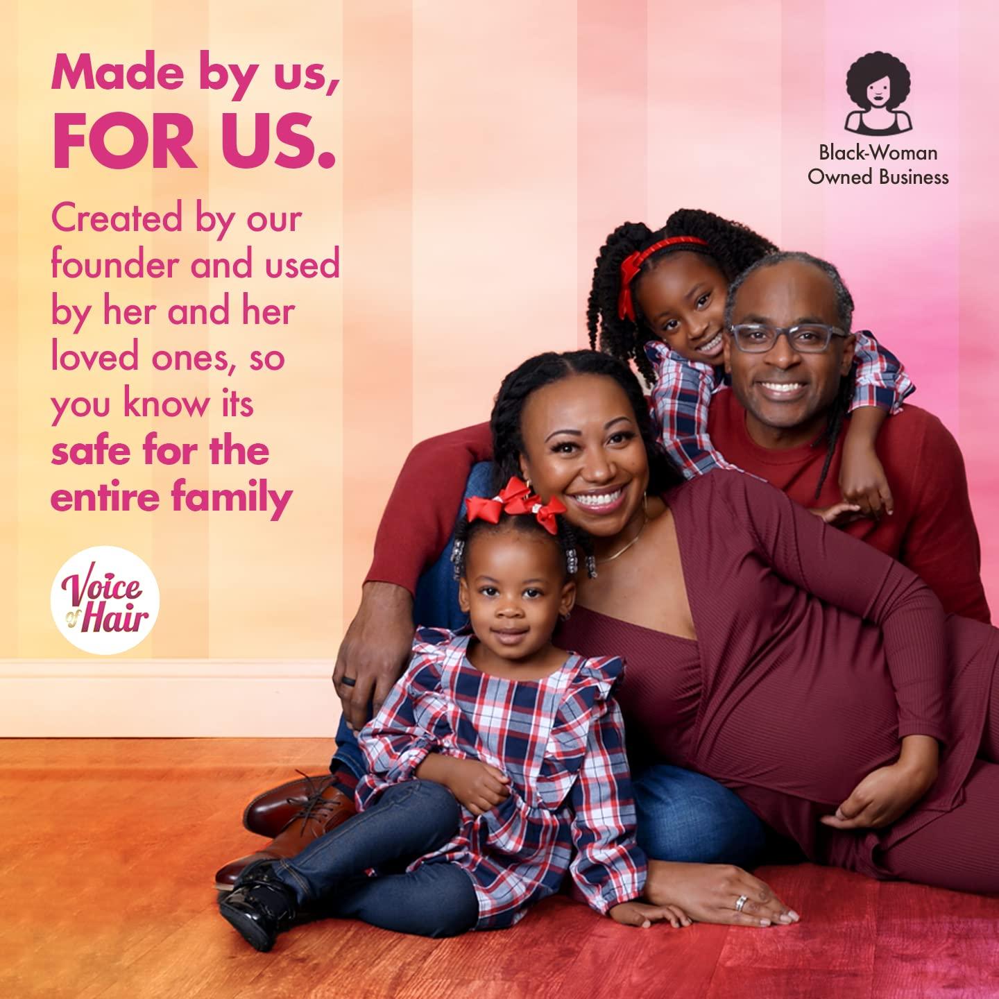 imageVoice of Hair Quench ampamp Cleanse Deep Cleansing Shampoo pH Balanced Gentle Cleansing Formula Works Great for Natural Silk Pressed Transitioning and Chemically Treated Hair 8 Fl Oz