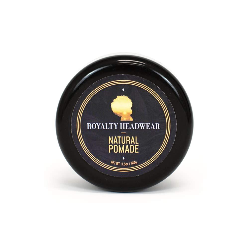 imageRoyalty Headwear Natural Wave Pomade Silky ampamp Moisturized Hair Strong Hold Easy Wash Mens Grooming Supplies Natural Ingredients 35oz