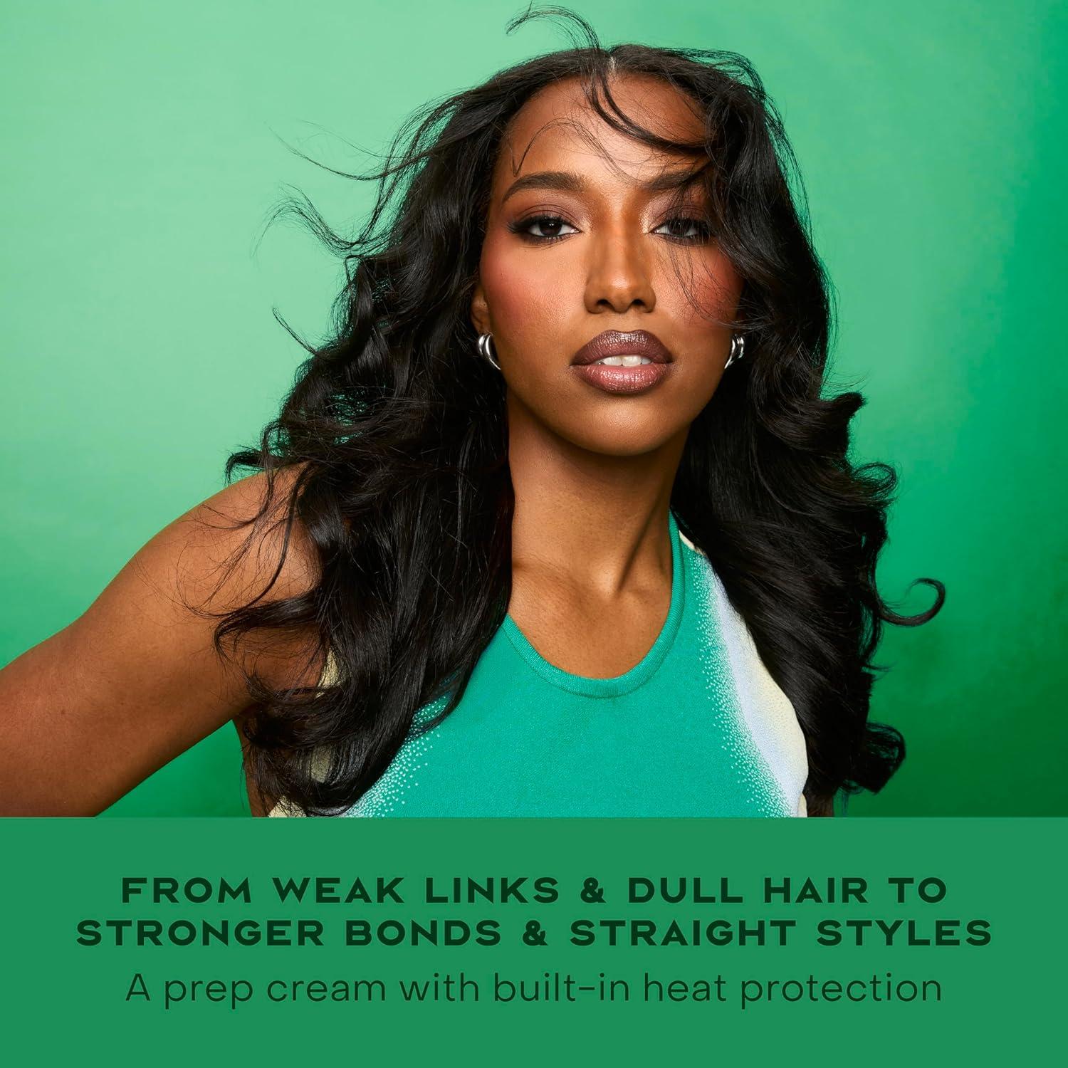 image:imageSheaMoisture Silk Press Prep Cream with PlantDerived Straightening Actives Alma Oil amp Hydroplex Technology Provides Heat Protection While Helping to Preserve Natural Curl Pattern 33fl oz