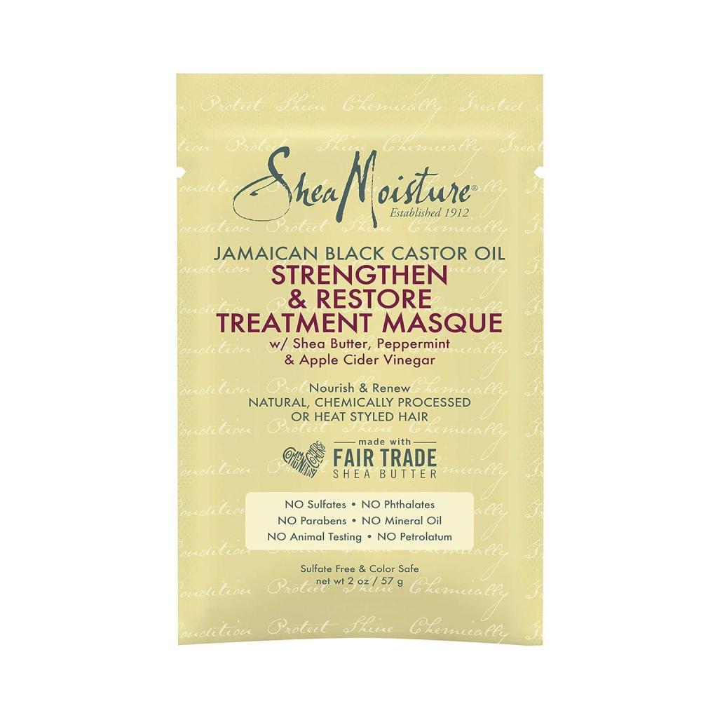 image:imageSheaMoisture Deep Conditioning Hair Masque for Curly Coily Hair High Porosity Deep Conditioner to Fortify Hair 11 oz2 Ounce Pack of 1