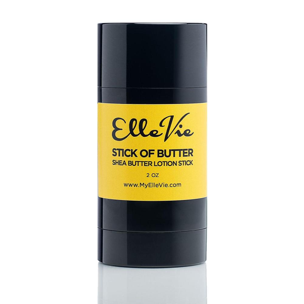 image:imageElle Vie Unscented Shea Butter Lotion Stick Shea Butter Moisturizing amp Hydration Stick Beeswax Baobab Butter amp Almond Oil Moisturizer 2 oz