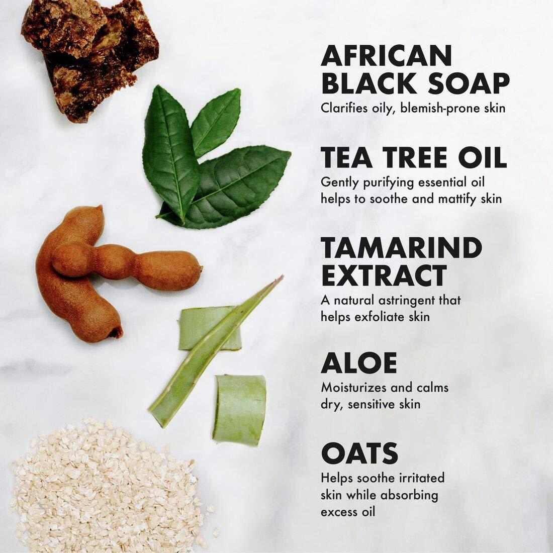 image:imageSheaMoisture Bath Face Skin care Kit Body Cleanser for Dull Skin African Black Soap Made with Fair Trade Shea Butter Aloe Vera 3 Count
