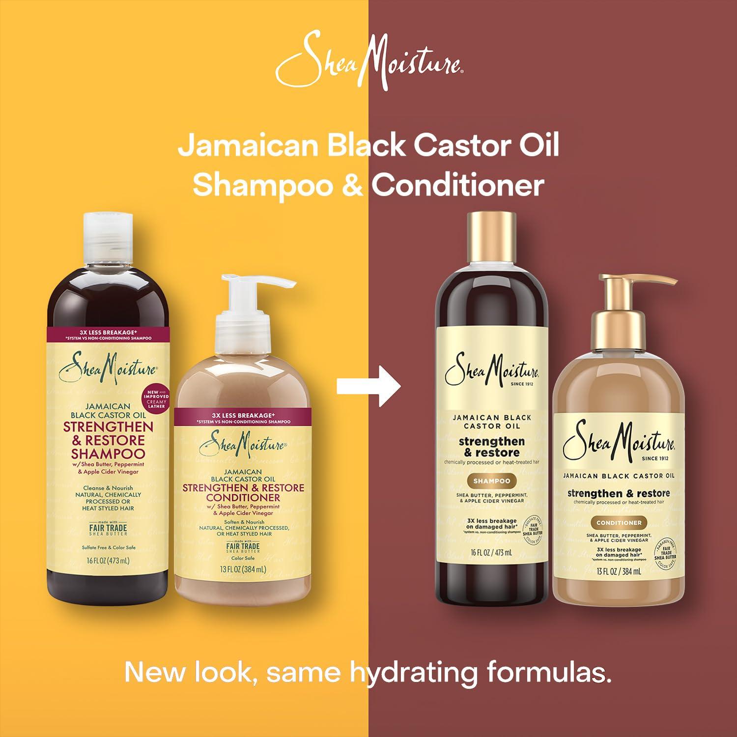 image:imageSheaMoisture Jamaican Black Castor Oil Strengthen amp Restore Shampoo and Conditioner Set 24 Oz Ea2 Piece Set