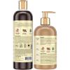 SheaMoisture Jamaican Black Castor Oil Strengthen & Restore Shampoo and Conditioner Set, 24 Oz Ea(2 Piece Set)