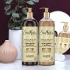 SheaMoisture Jamaican Black Castor Oil Strengthen & Restore Shampoo and Conditioner Set, 24 Oz Ea(24 Fl Oz (Pack of 2))